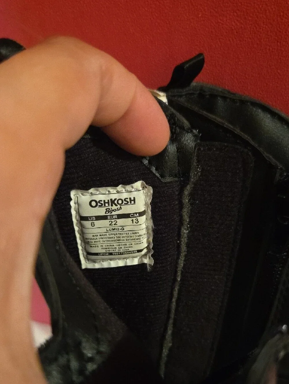 OshKosh Bgosh classic black